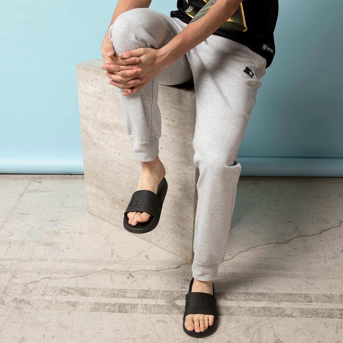 DIADORA - Diadora Sandalia Hombre  Negro