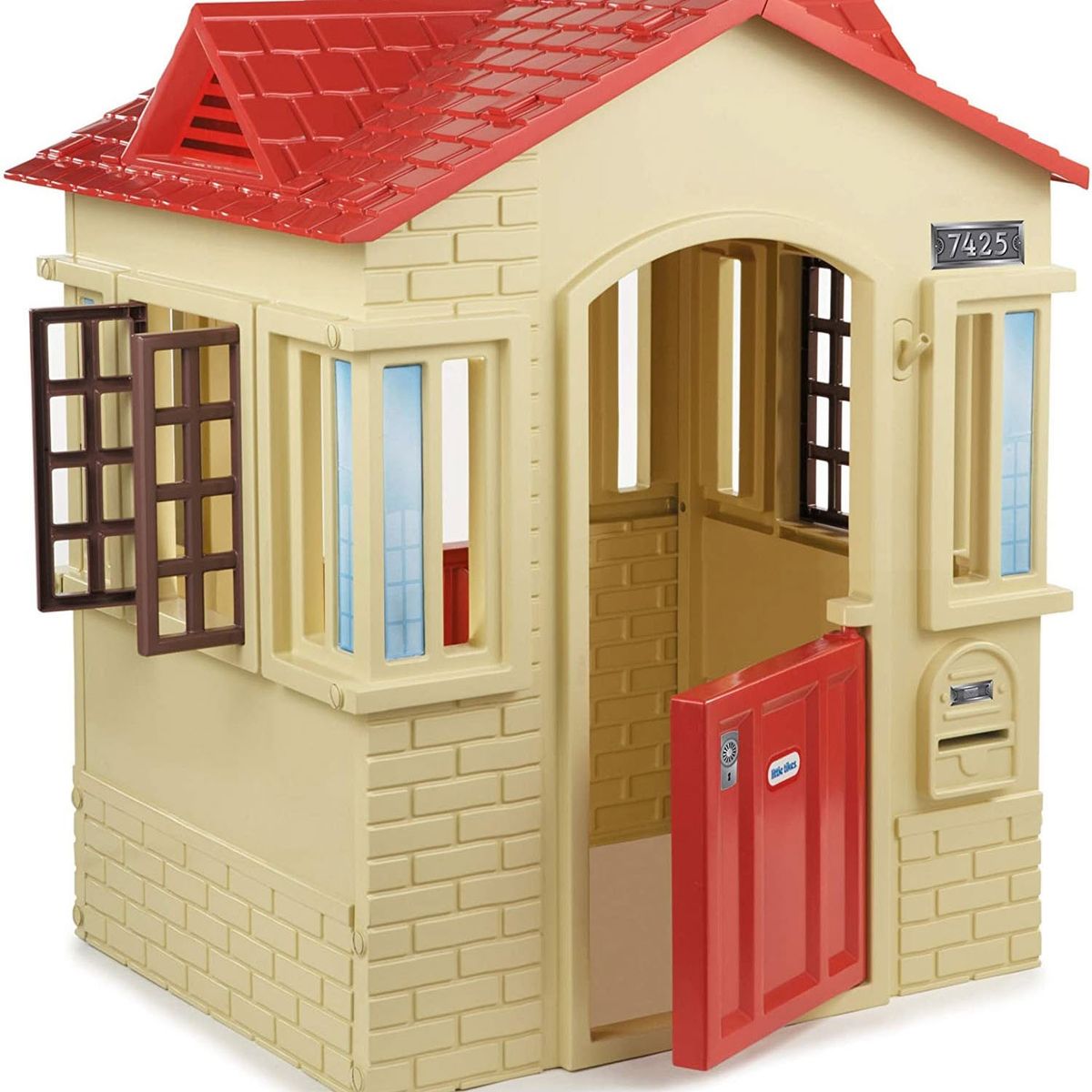 LITTLE TIKES - Casa de juegos marron