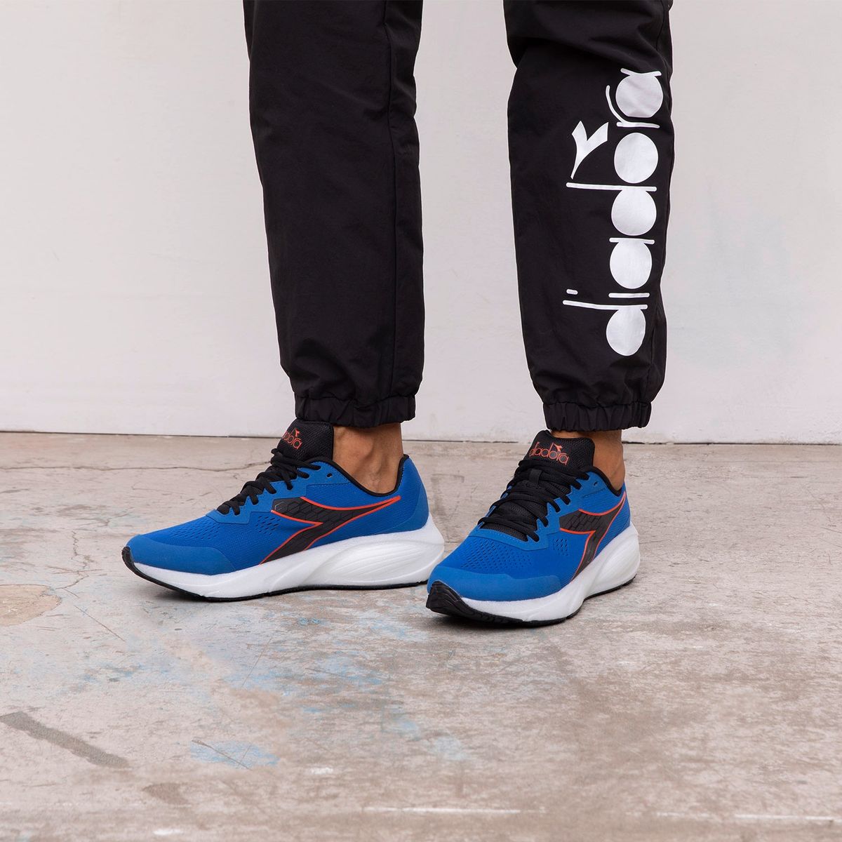 DIADORA - Zapatilla Running Hombre Azul Diadora