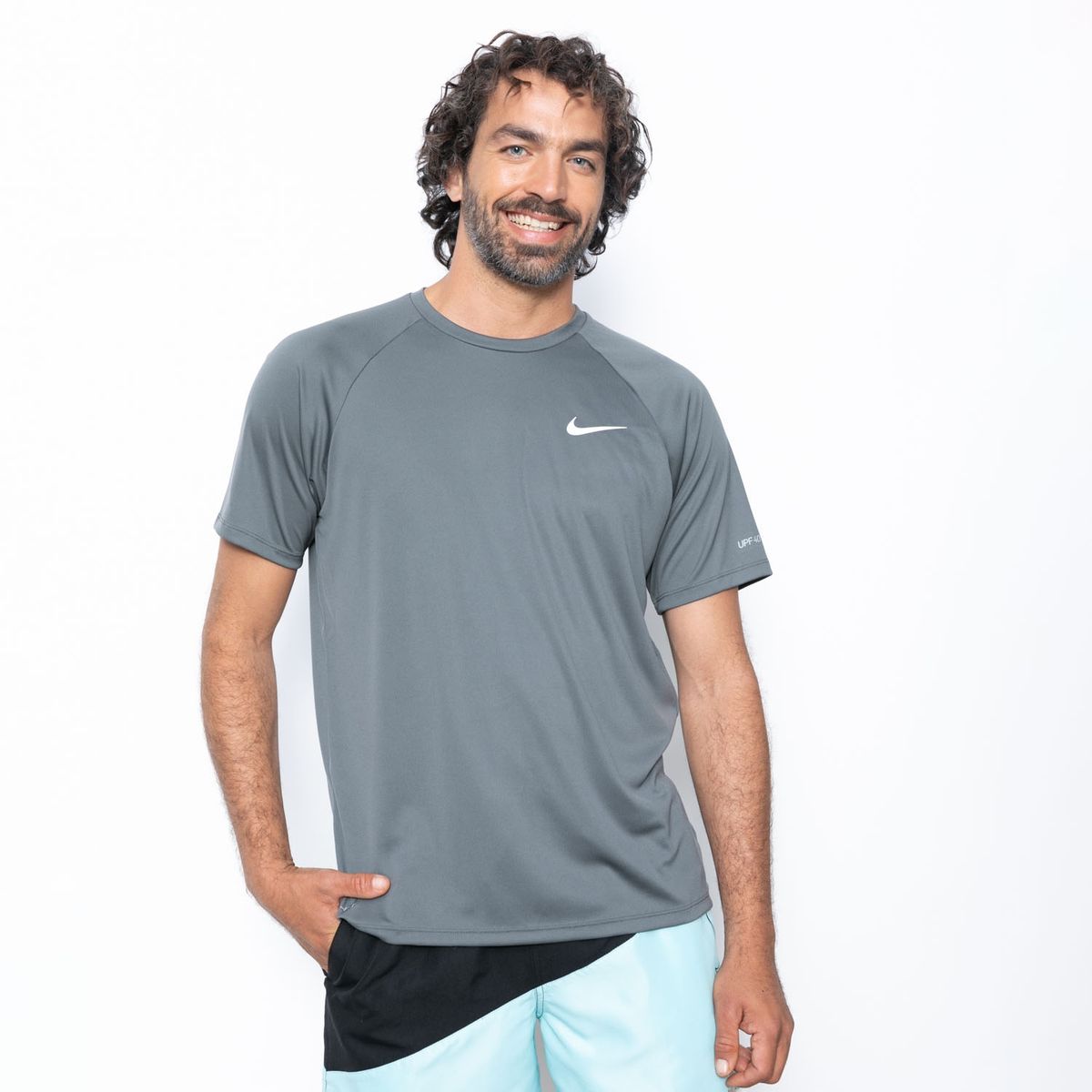 NIKE - Polera Deportiva Manga Corta Regular Fit Hombre Nike