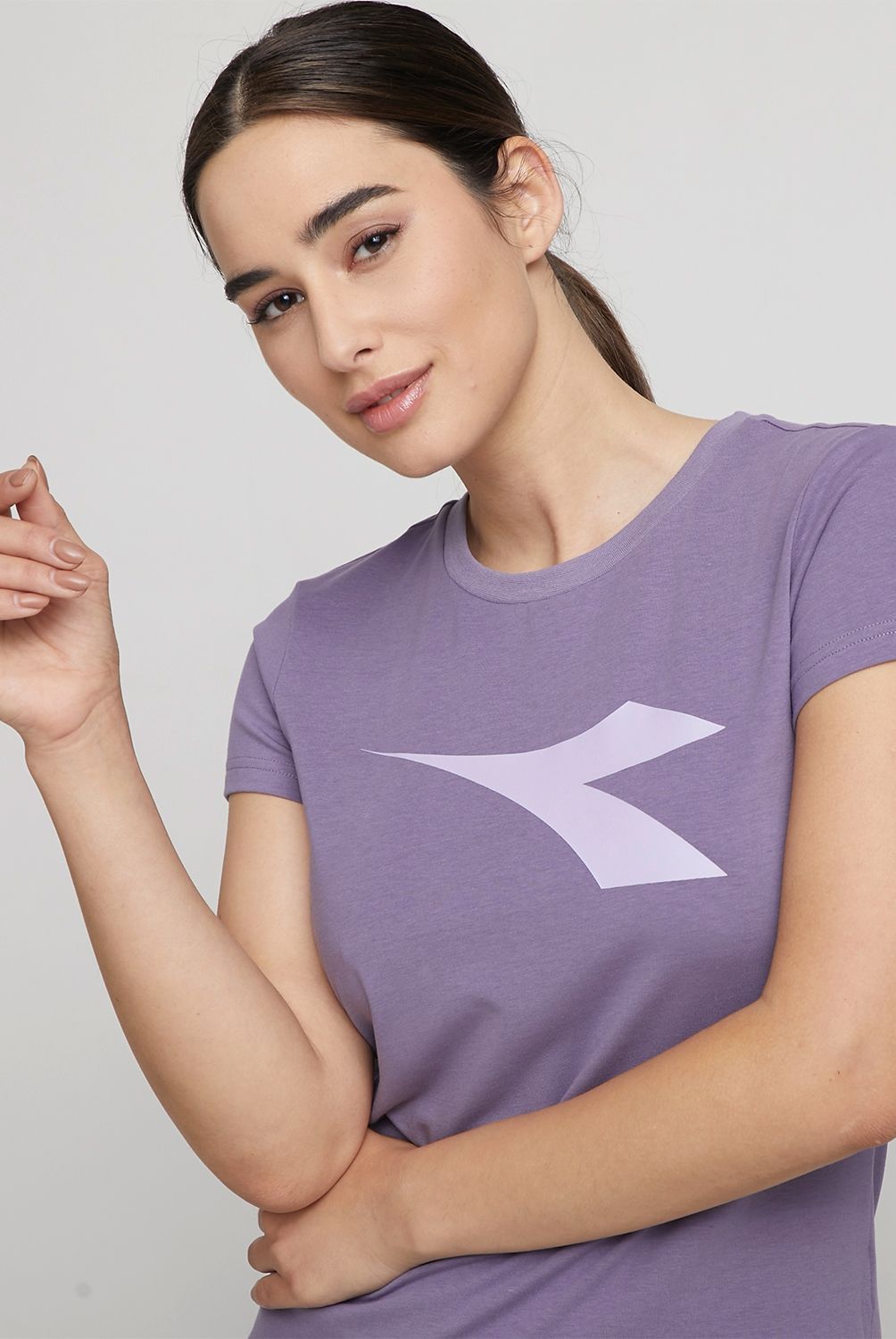 DIADORA - Polera Deportiva Manga Corta Mujer Diadora