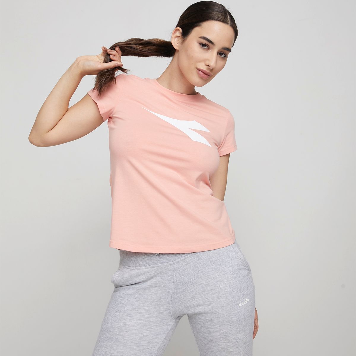 DIADORA - Polera Deportiva Manga Corta Mujer Diadora