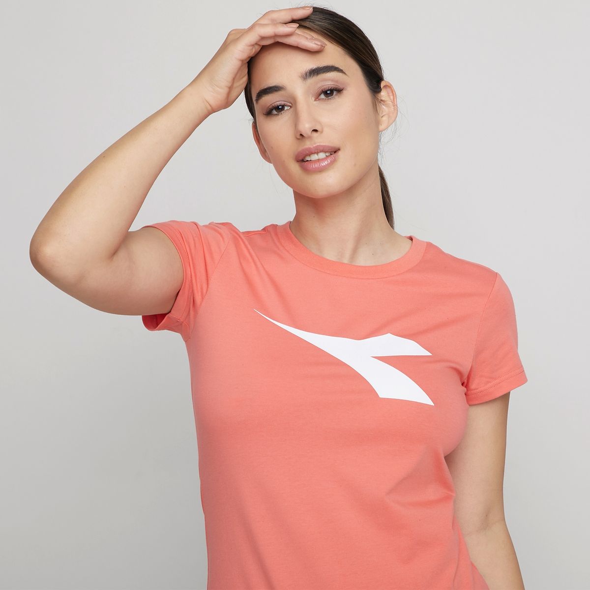 DIADORA - Polera Deportiva Manga Corta Mujer Diadora