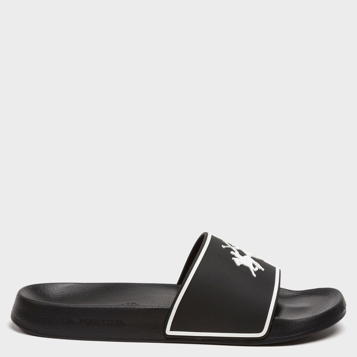 LA MARTINA - Sandalia Hombre Negro La Martina