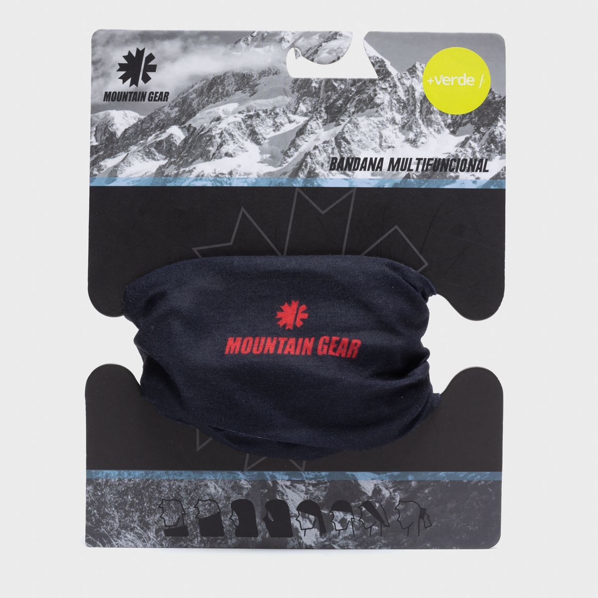 MOUNTAIN GEAR - Bandana Deportiva Trekking Mountain Gear Unisex Poliéster
