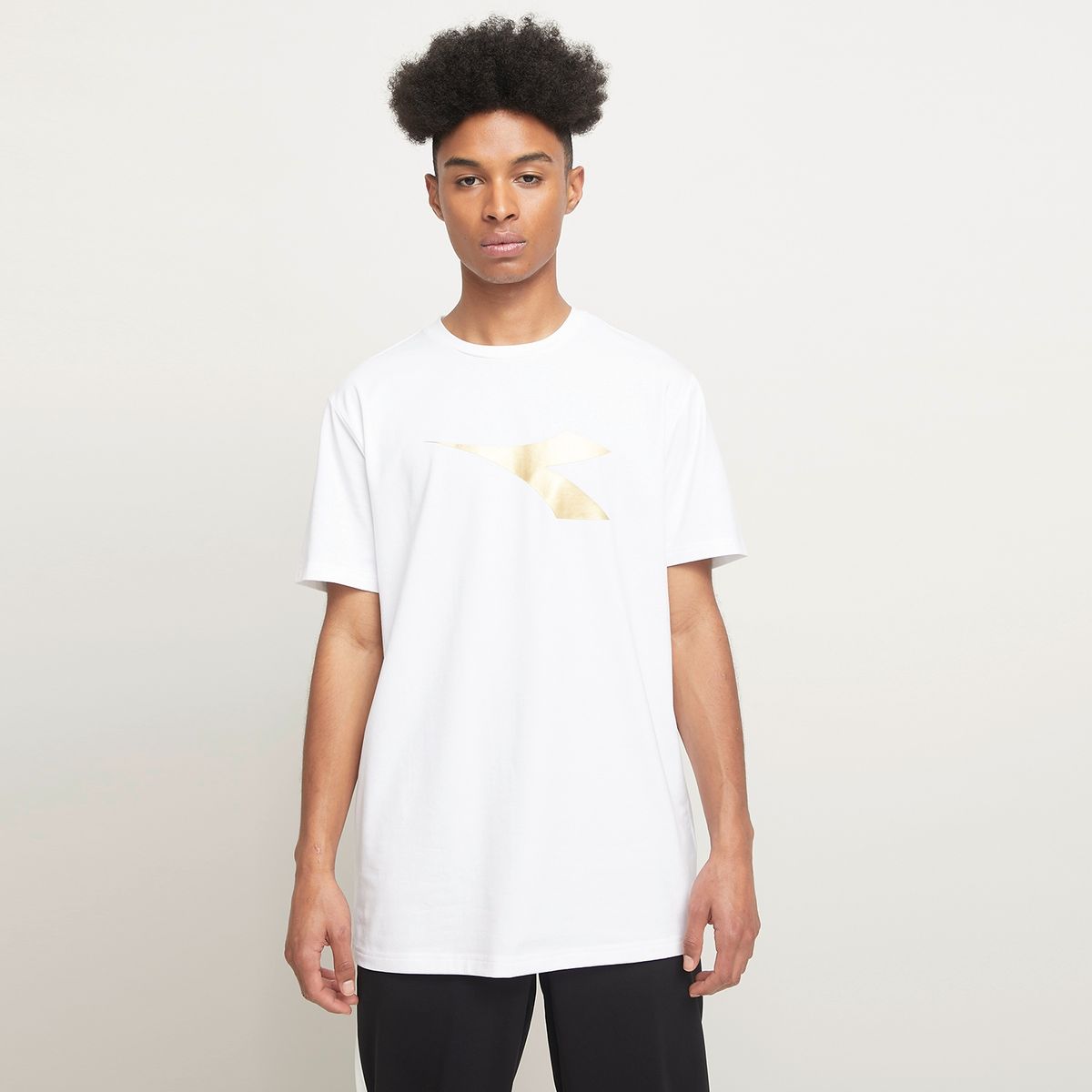 DIADORA - Polera Deportiva Manga Corta Hombre Diadora