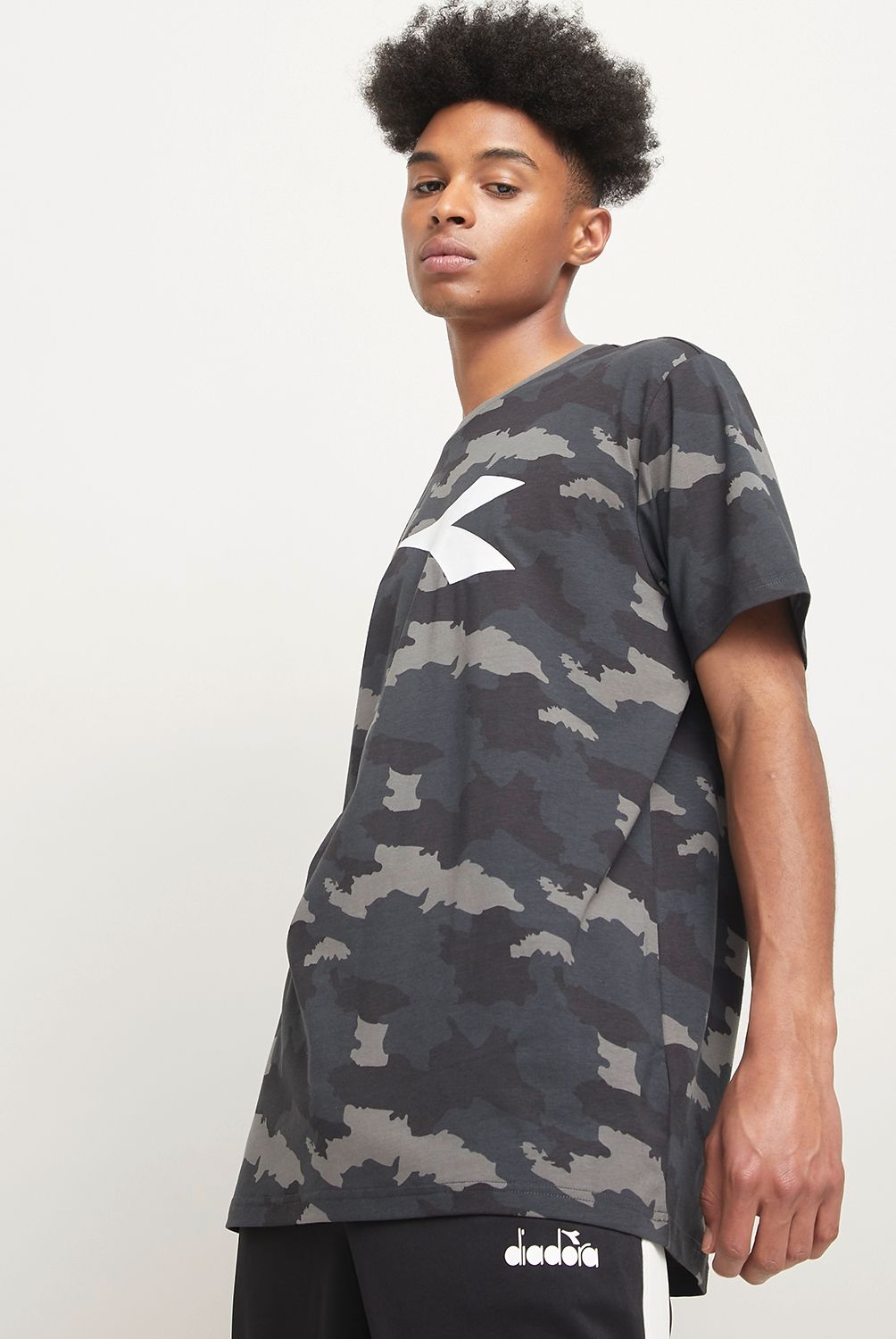 DIADORA - Polera Deportiva Manga Corta Hombre Diadora