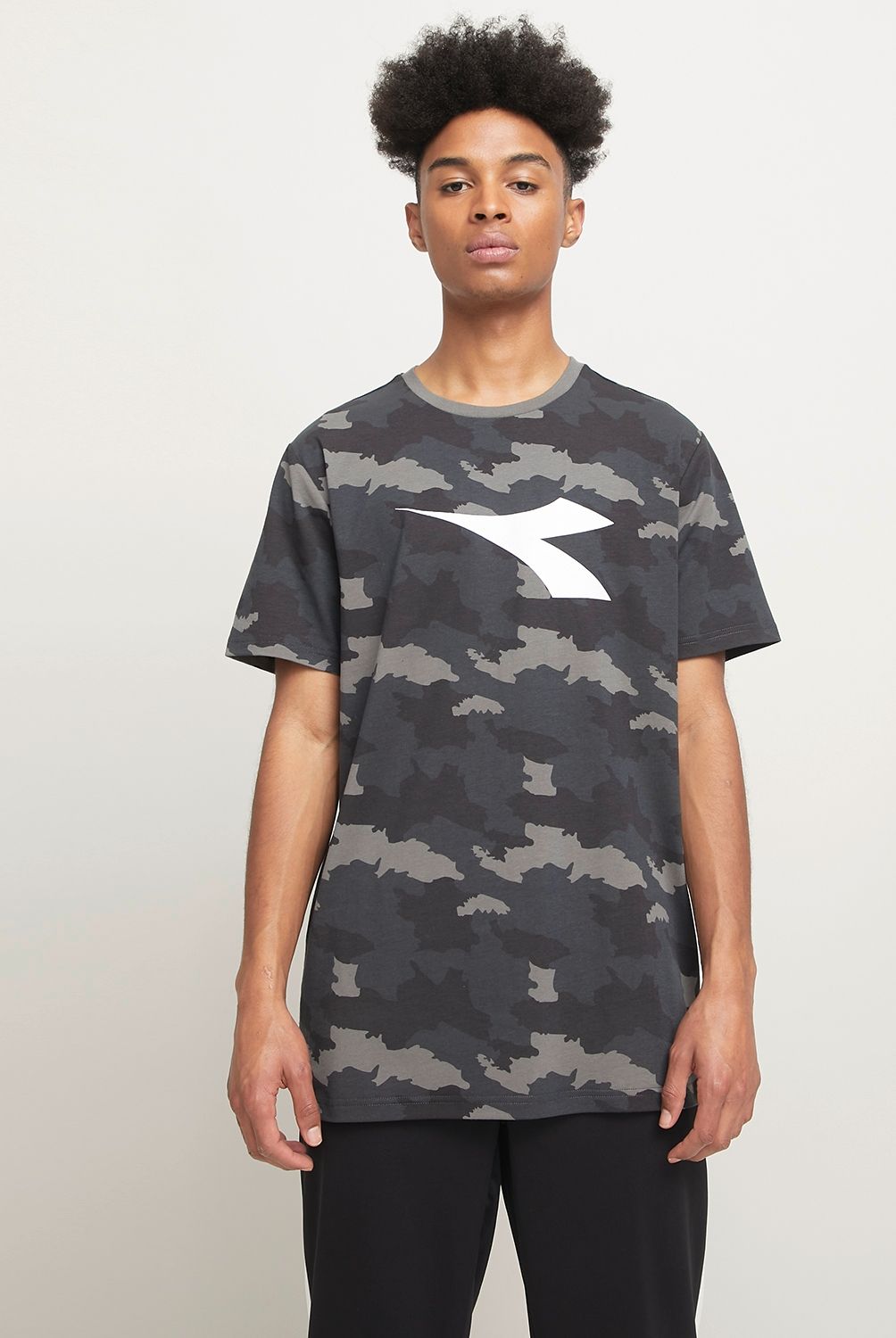 DIADORA - Polera Deportiva Manga Corta Hombre Diadora
