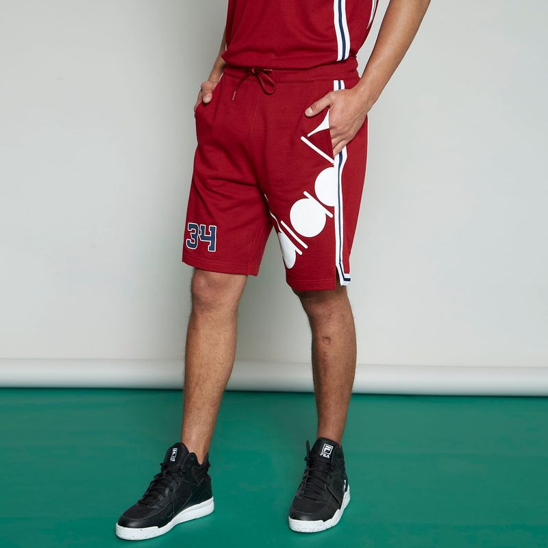 DIADORA - Diadora Short Deportivo Algodón Basquetbol Hombre