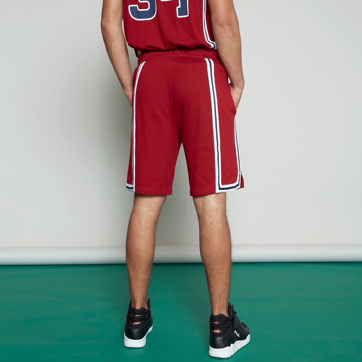 DIADORA - Diadora Short Deportivo Algodón Basquetbol Hombre