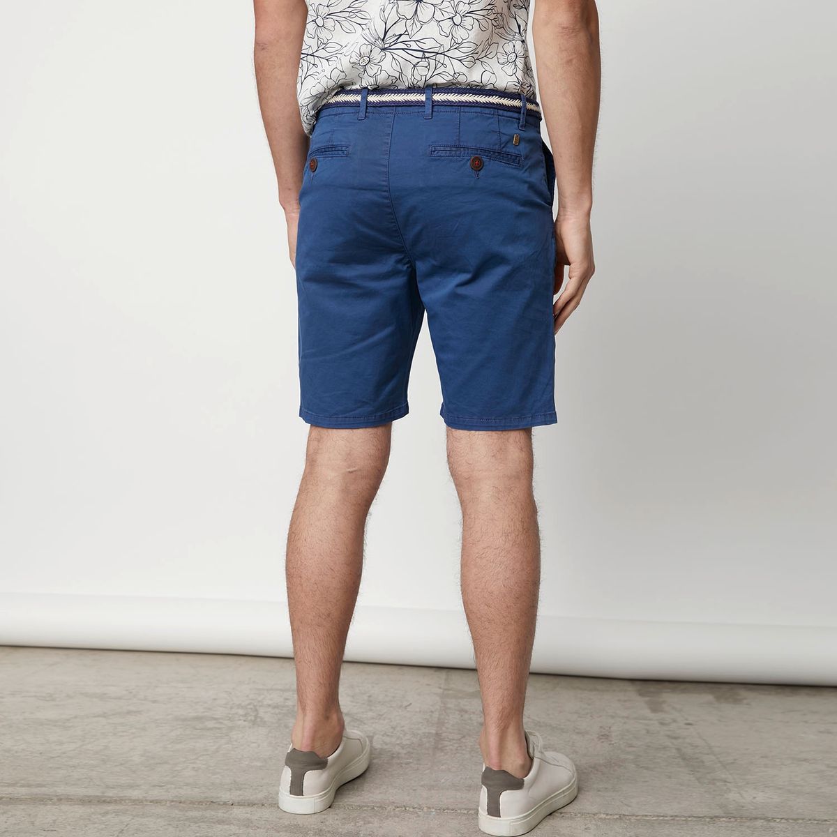 BASEMENT - Short Bermuda Garment Dye Hombre Basement