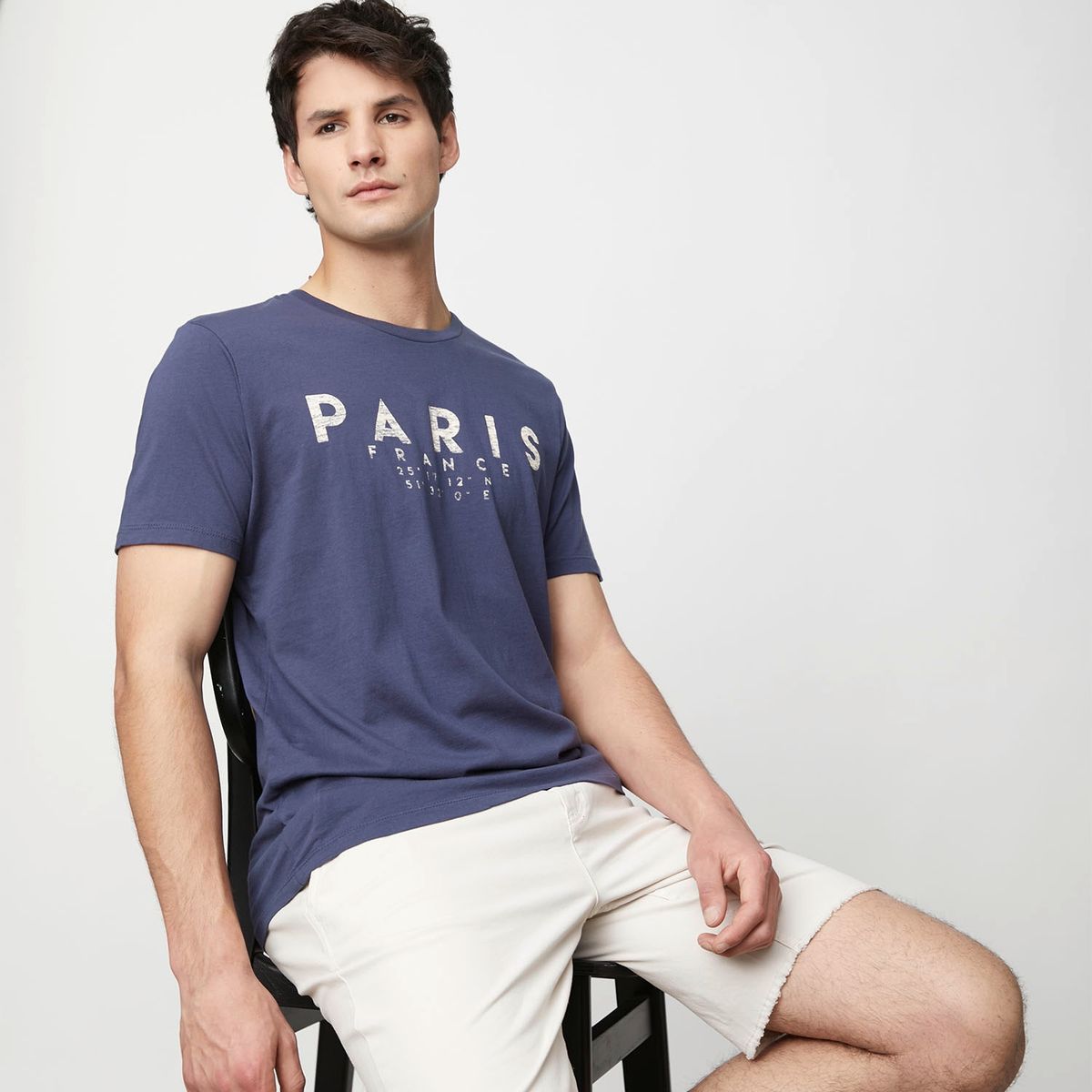 BASEMENT - Polera Manga Corta Hombre Basement