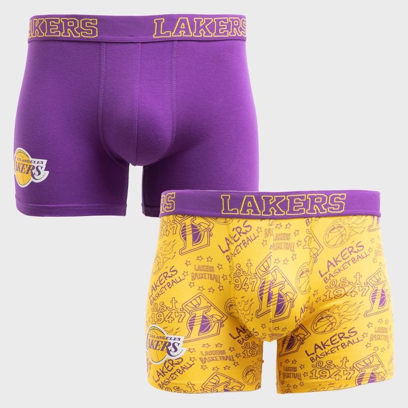 NBA - Pack De 2 Boxer Algodón Hombre Nba