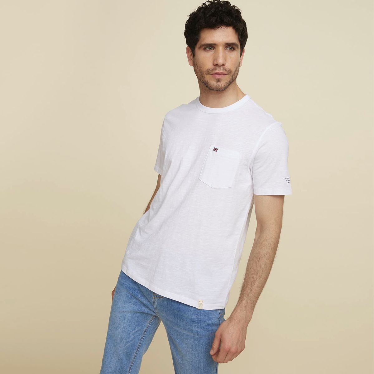 UNIVERSITY CLUB - Polera Manga Corta Slim Fit Hombre University Club