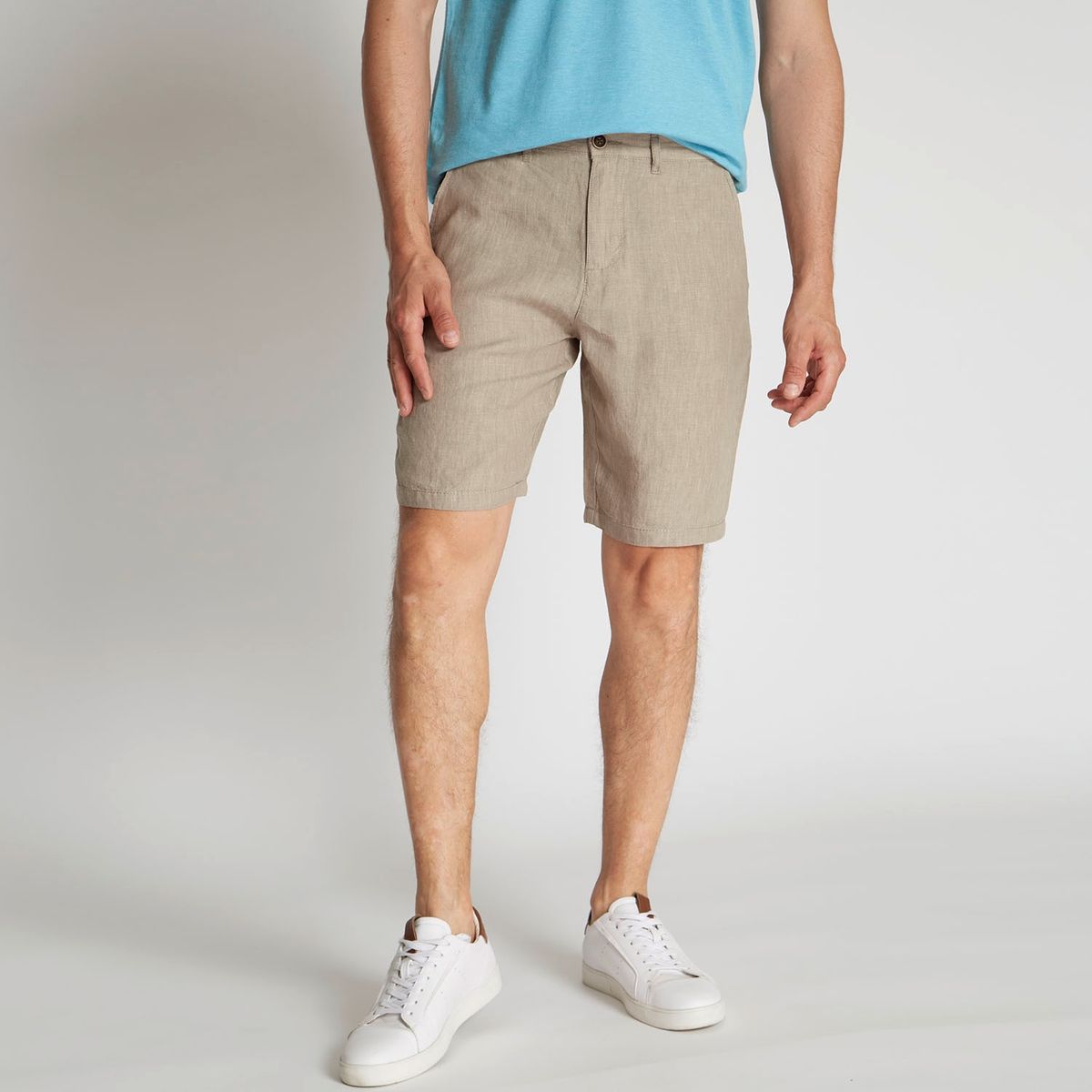 UNI T - University Club Short Bermuda Lino Hombre