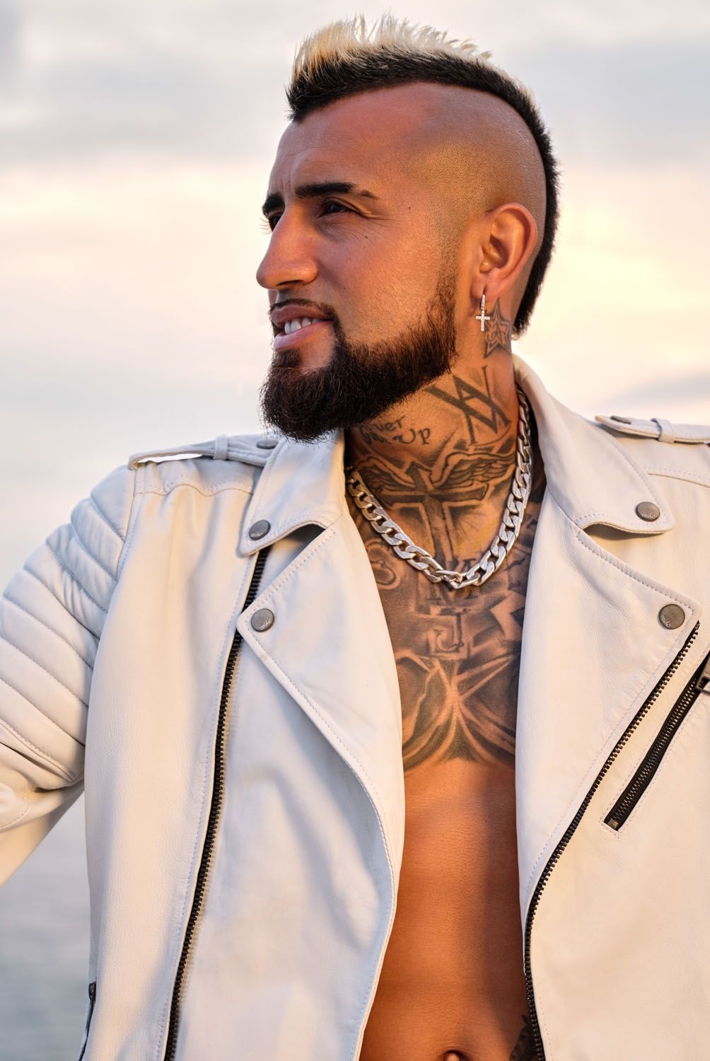MOSSIMO - Mossimo Chaqueta Cuero Hombre