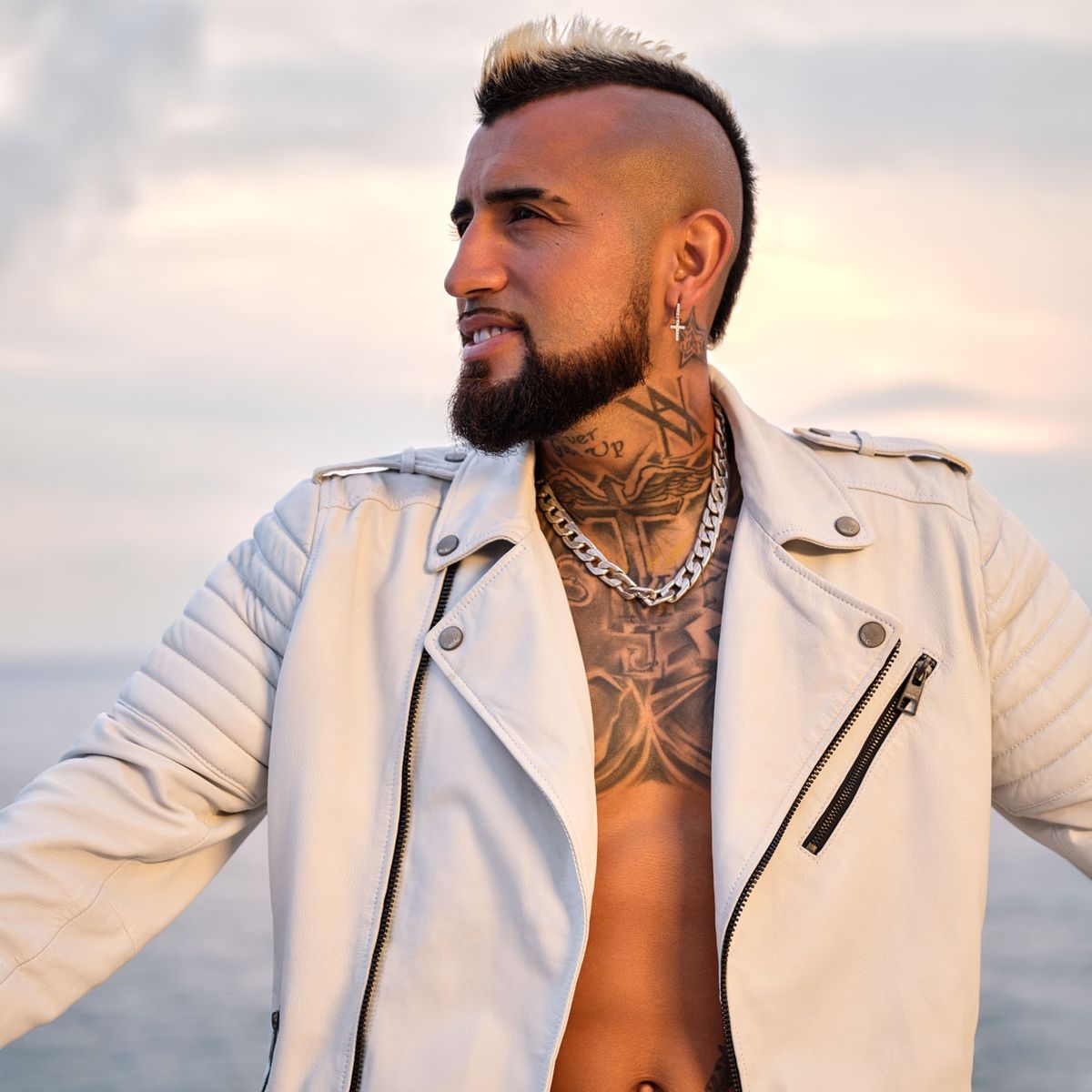 MOSSIMO - Mossimo Chaqueta Cuero Hombre