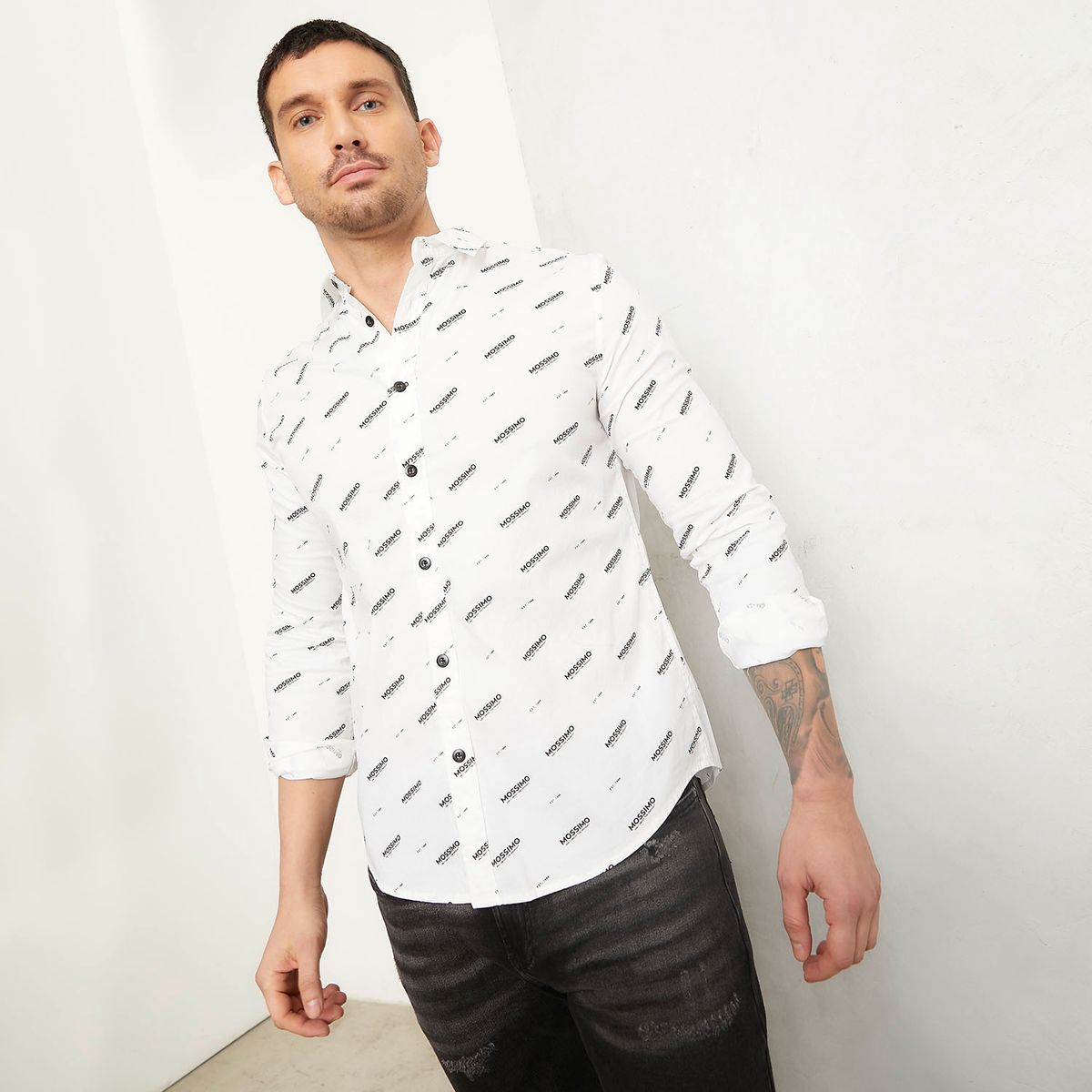 MOSSIMO - Camisa Casual Hombre Mossimo