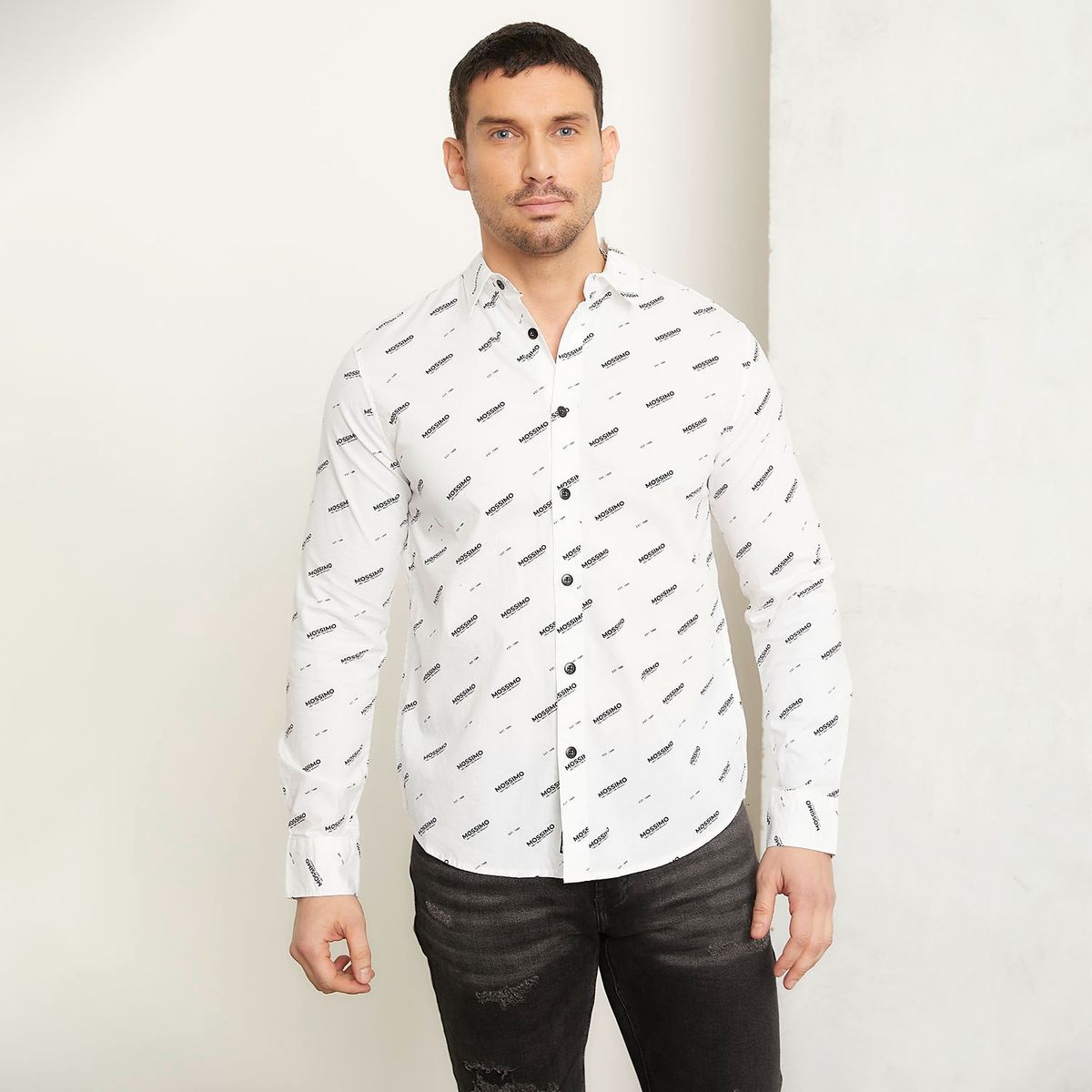 MOSSIMO - Camisa Casual Hombre Mossimo