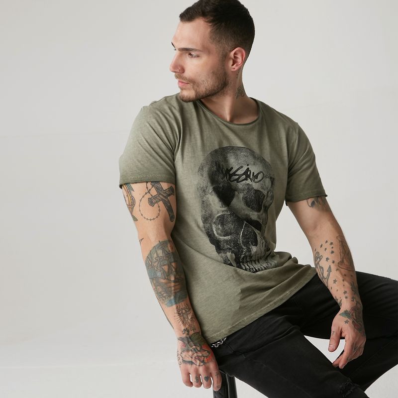 MOSSIMO - Polera Manga Corta Slim Fit Hombre Mossimo