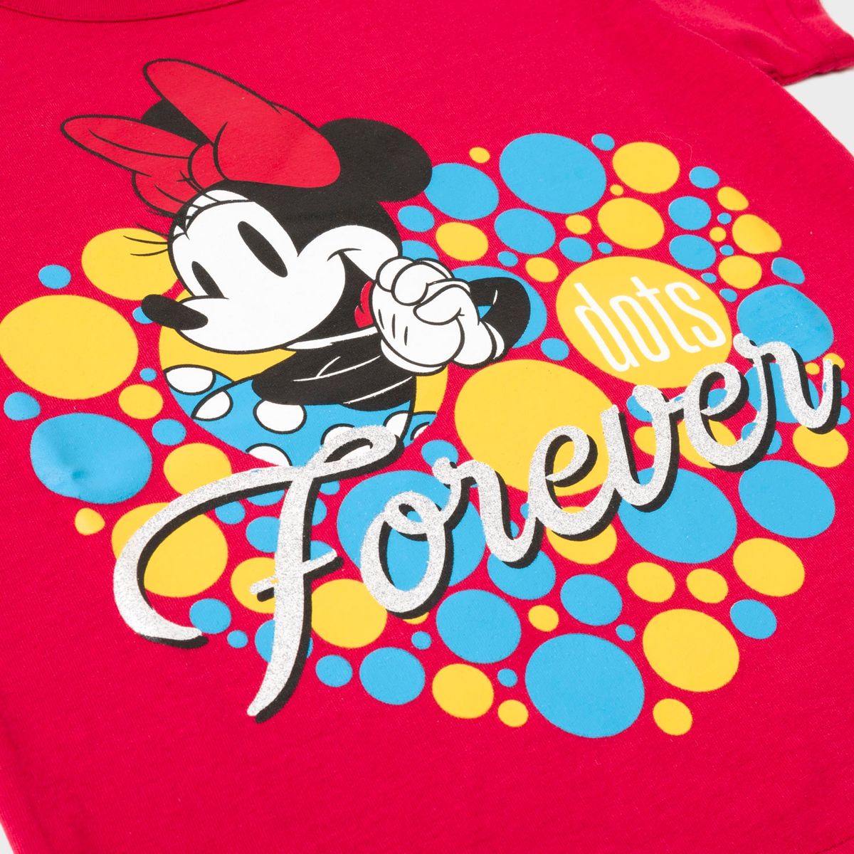 MINNIE - Conjunto Polera + Jockey Niña Minnie Algodón