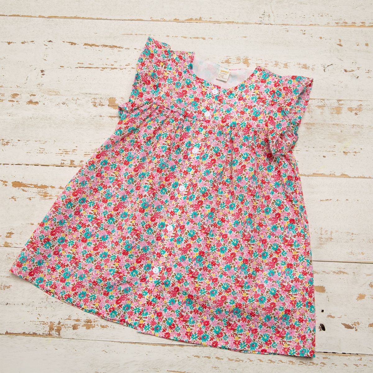 YAMP - Yamp Vestido Bebé Niña Algodón