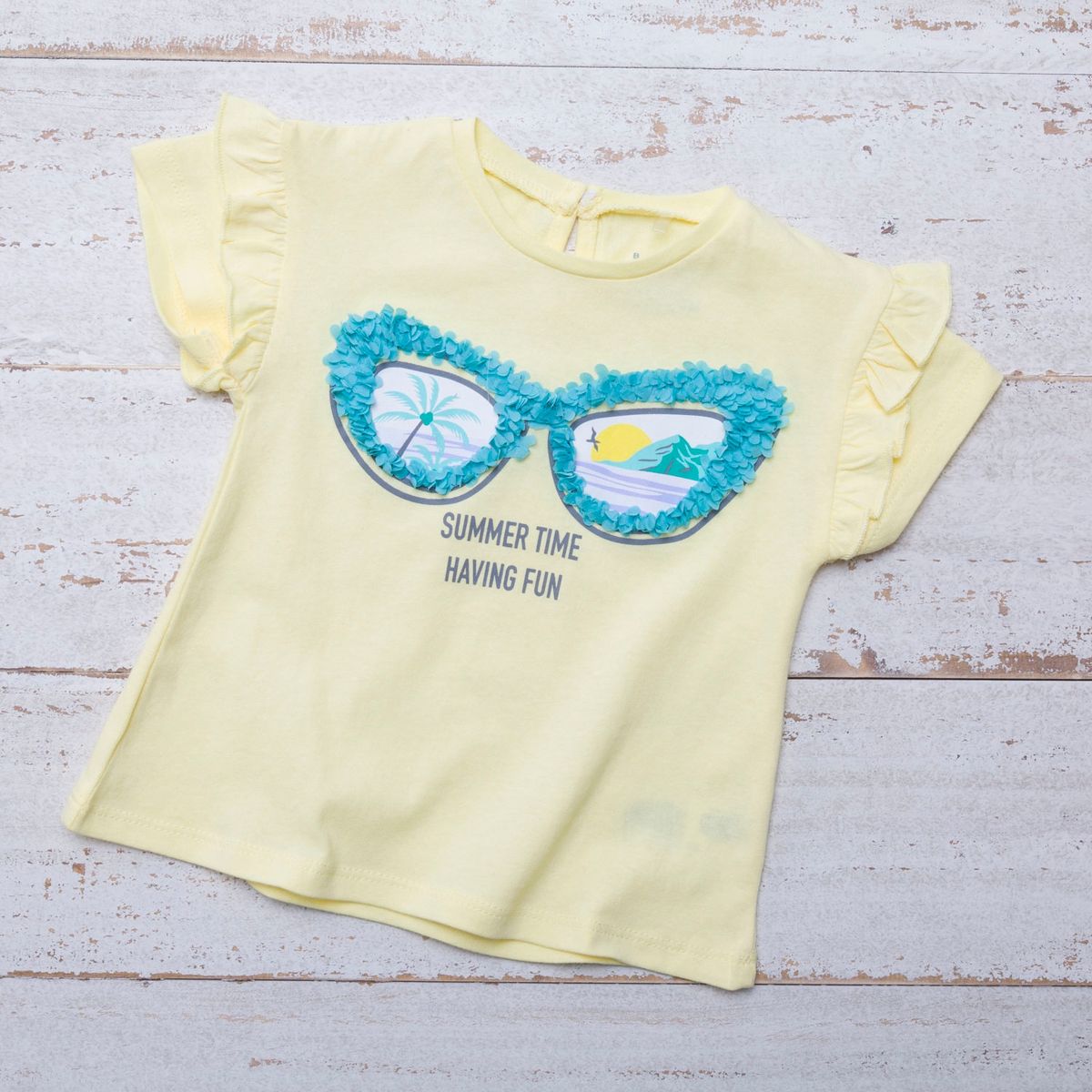 YAMP - Polera Bebé Niña Algodón Reciclado Yamp