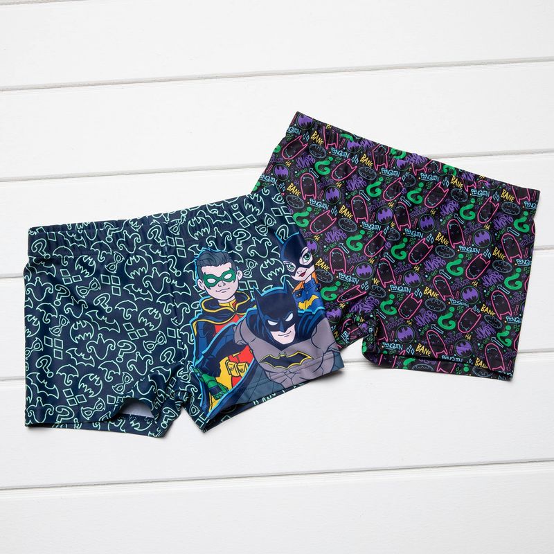 DC ORIGINALS - Dc Originals Traje De Baño Pack De 2 Unidades Batman Niño Poliéster Reciclado