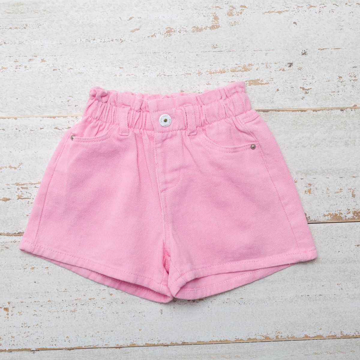YAMP - Short Cintura Elásticada Bebé Niña Algodón Yamp