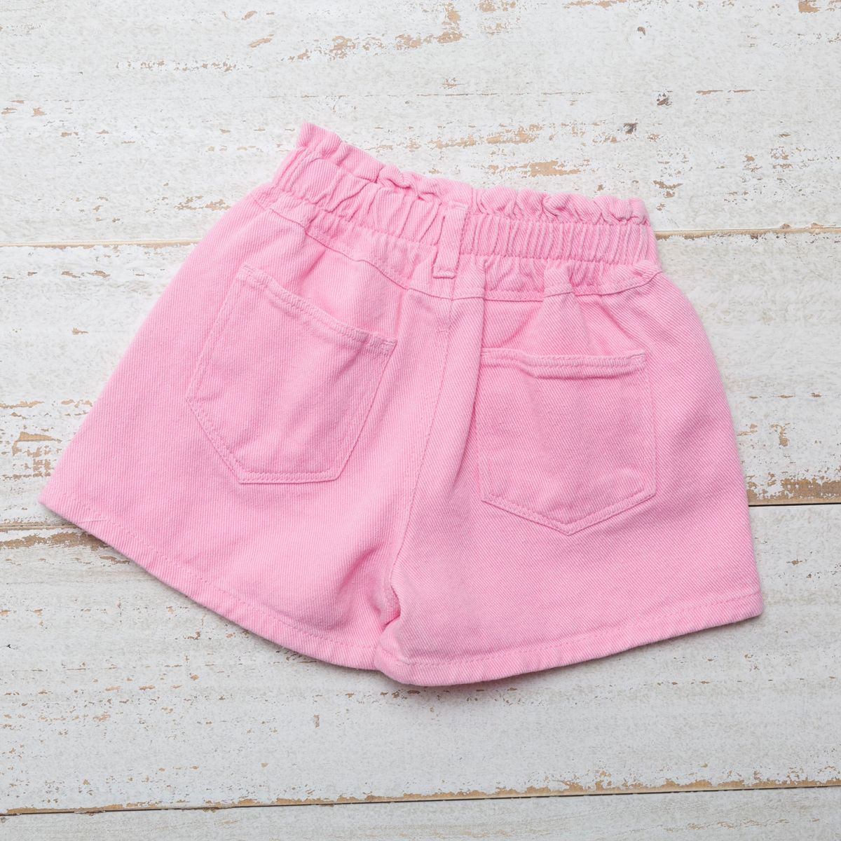YAMP - Short Cintura Elásticada Bebé Niña Algodón Yamp