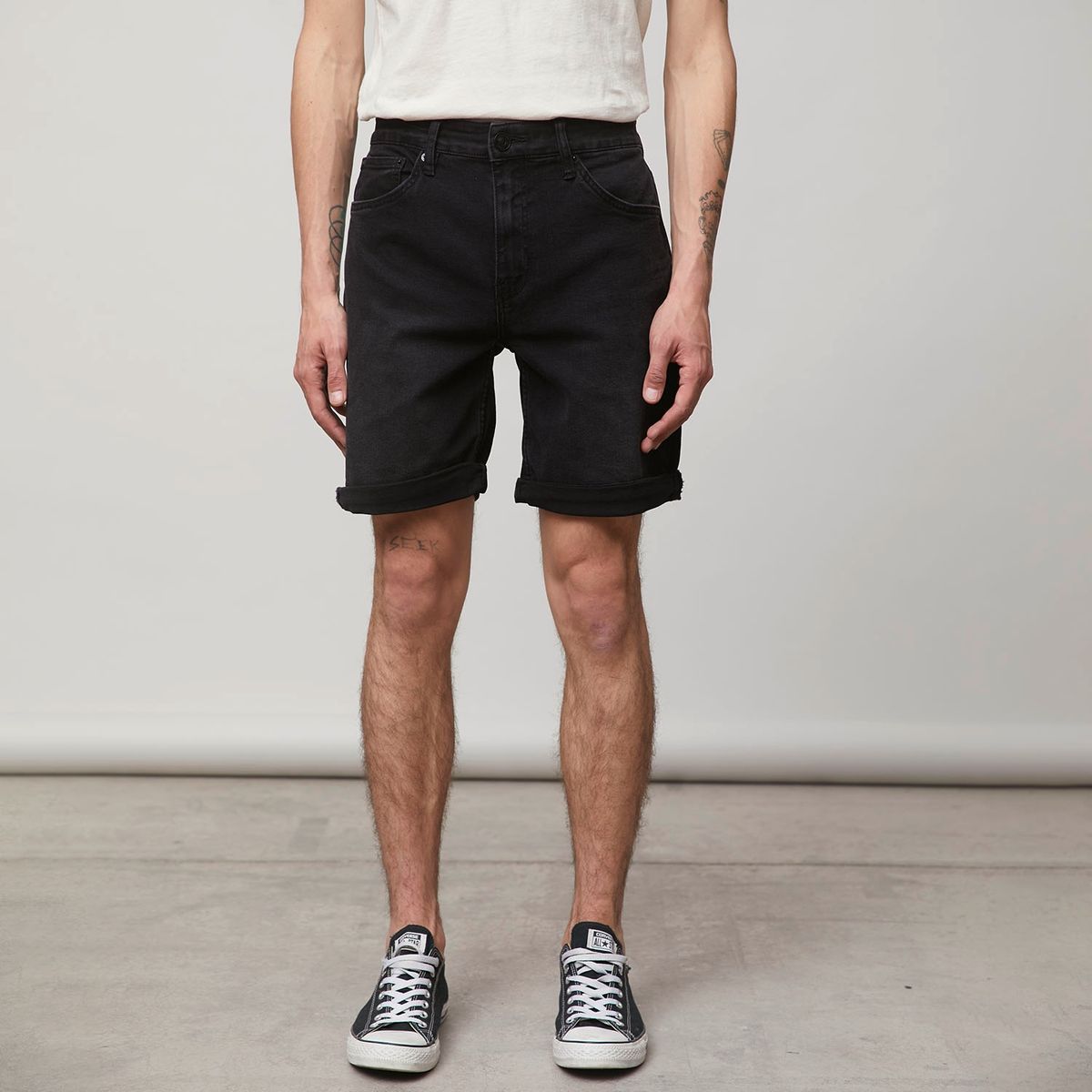 AMERICANINO - Short Bermuda Denim Hombre Americanino