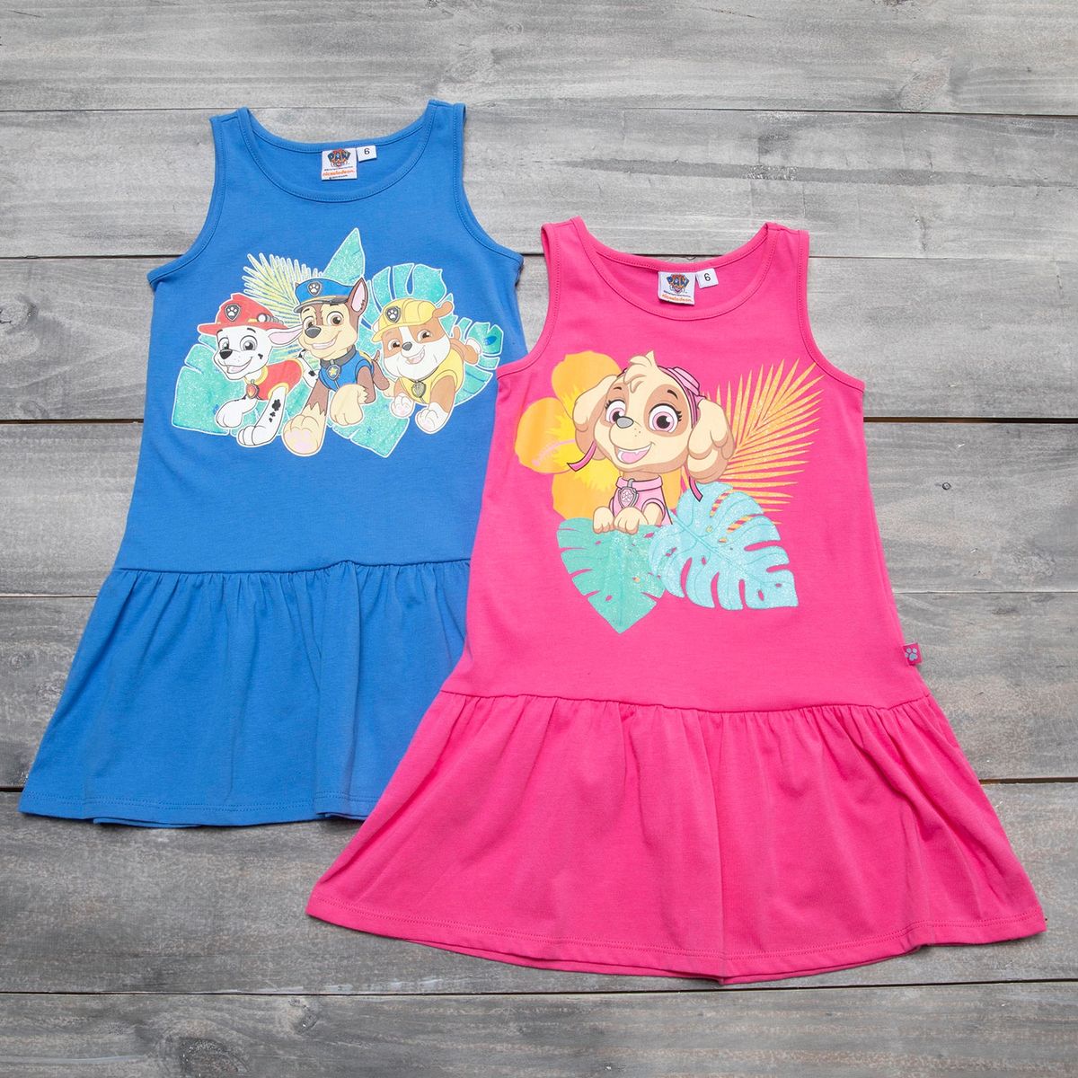 PAW PATROL - Vestido Pack De 2 Unidades Paw Patrol Niña Algodón