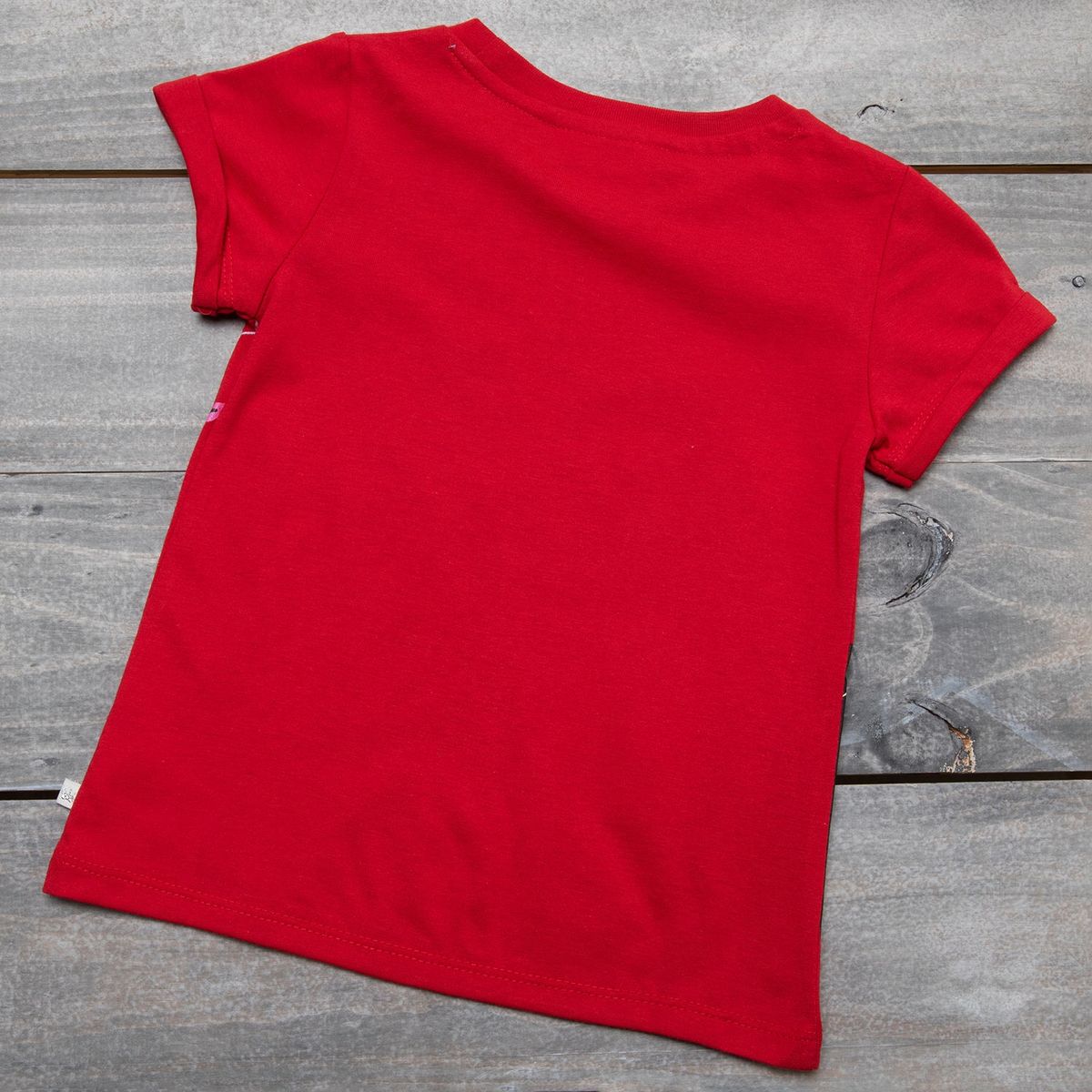 PRINCESAS - Polera Princesas Manga Corta Niña Algodón