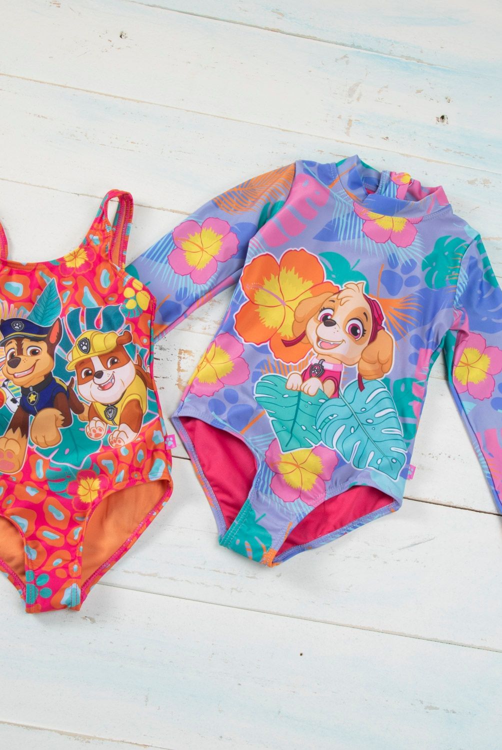 Paw Patrol - Traje De Baño Paw Patrol Niña Poliéster Reciclado