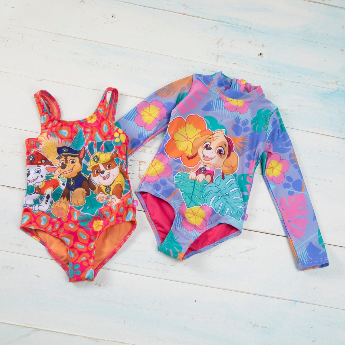 PAW PATROL - Traje De Baño Paw Patrol Niña Poliéster Reciclado