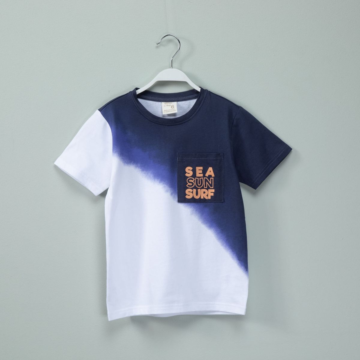 YAMP - Polera Manga Corta Niño Algodón Reciclado Yamp