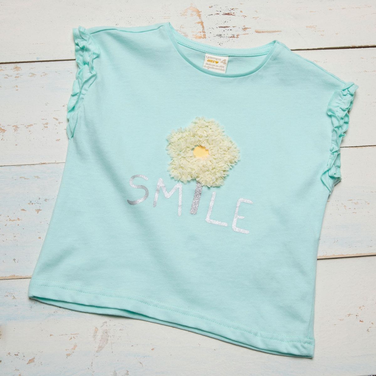 YAMP - Polera  Manga Corta Niña Algodón Yamp