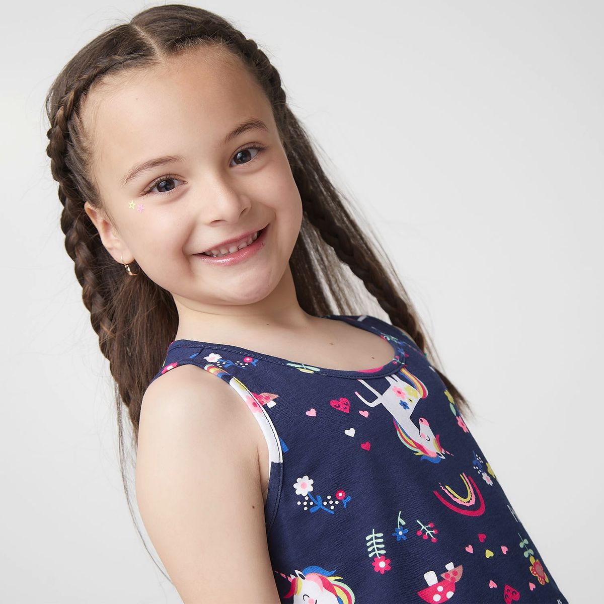 YAMP - Yamp Vestido Niña Algodón