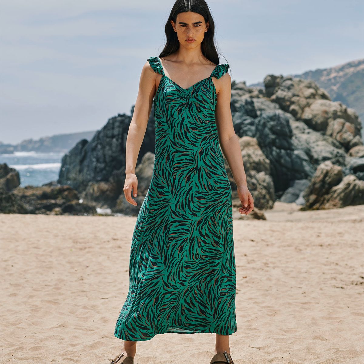 BASEMENT - Basement Vestido Largo Mujer