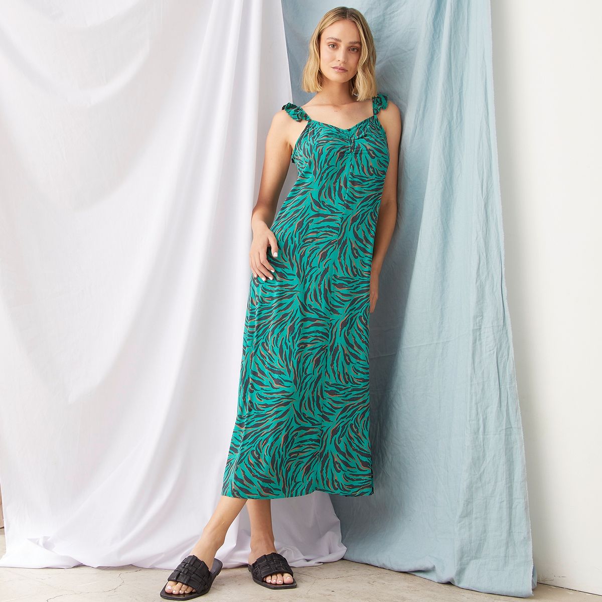 BASEMENT - Basement Vestido Largo Mujer