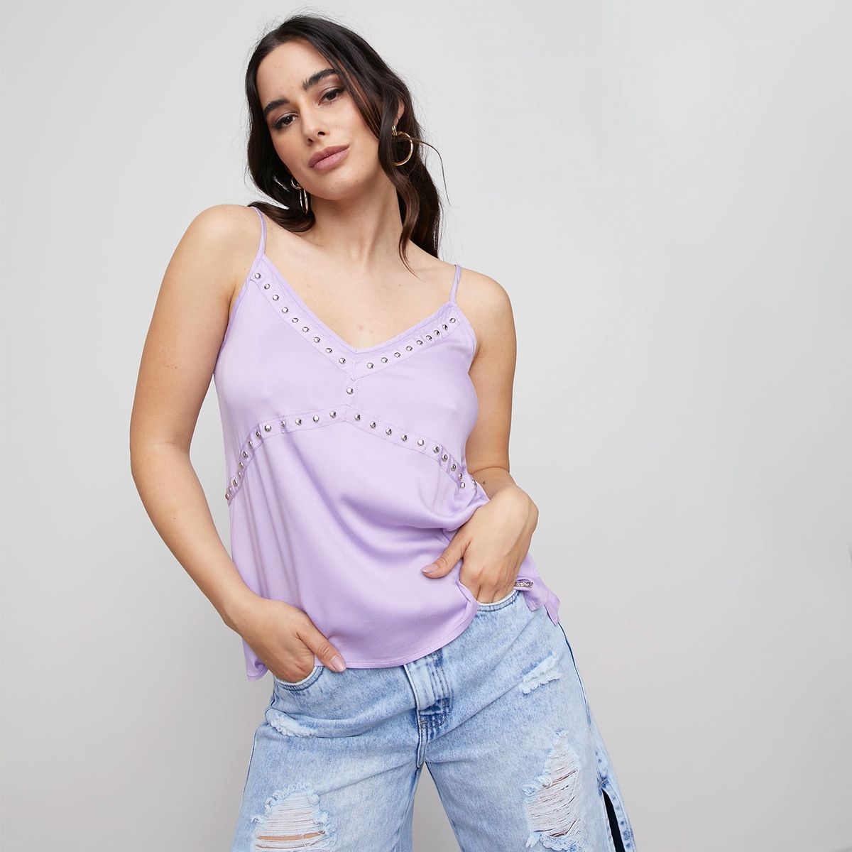 MOSSIMO - Mossimo Blusa Sin Mangas Mujer