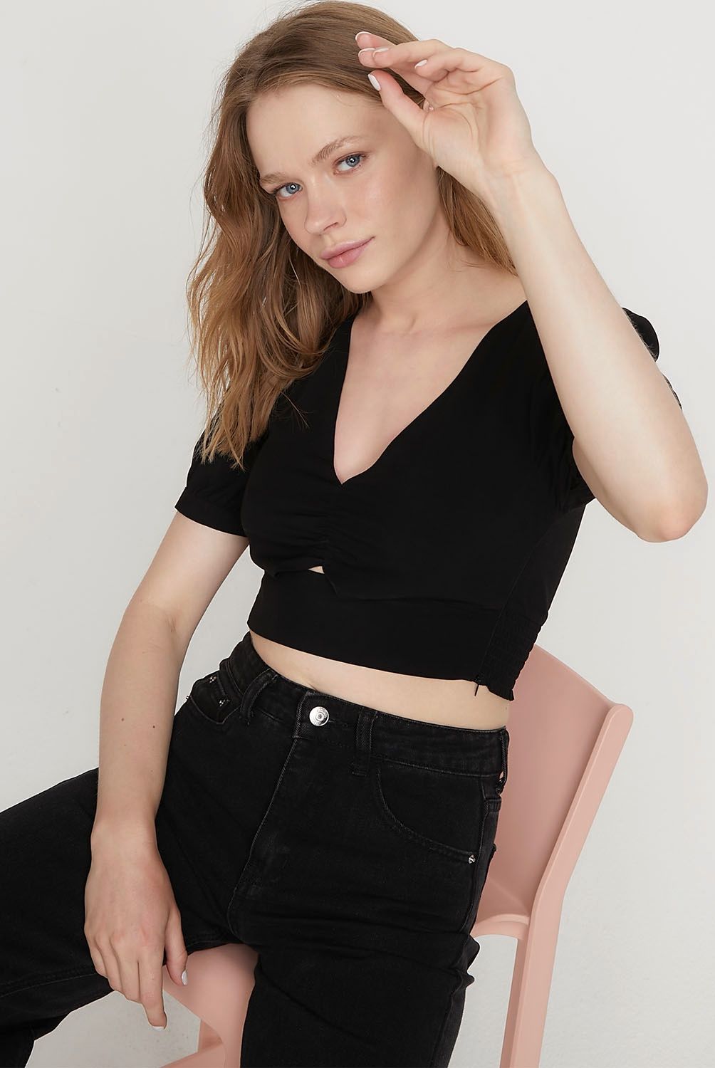 SYBILLA - Sybilla Blusa Manga Corta Mujer