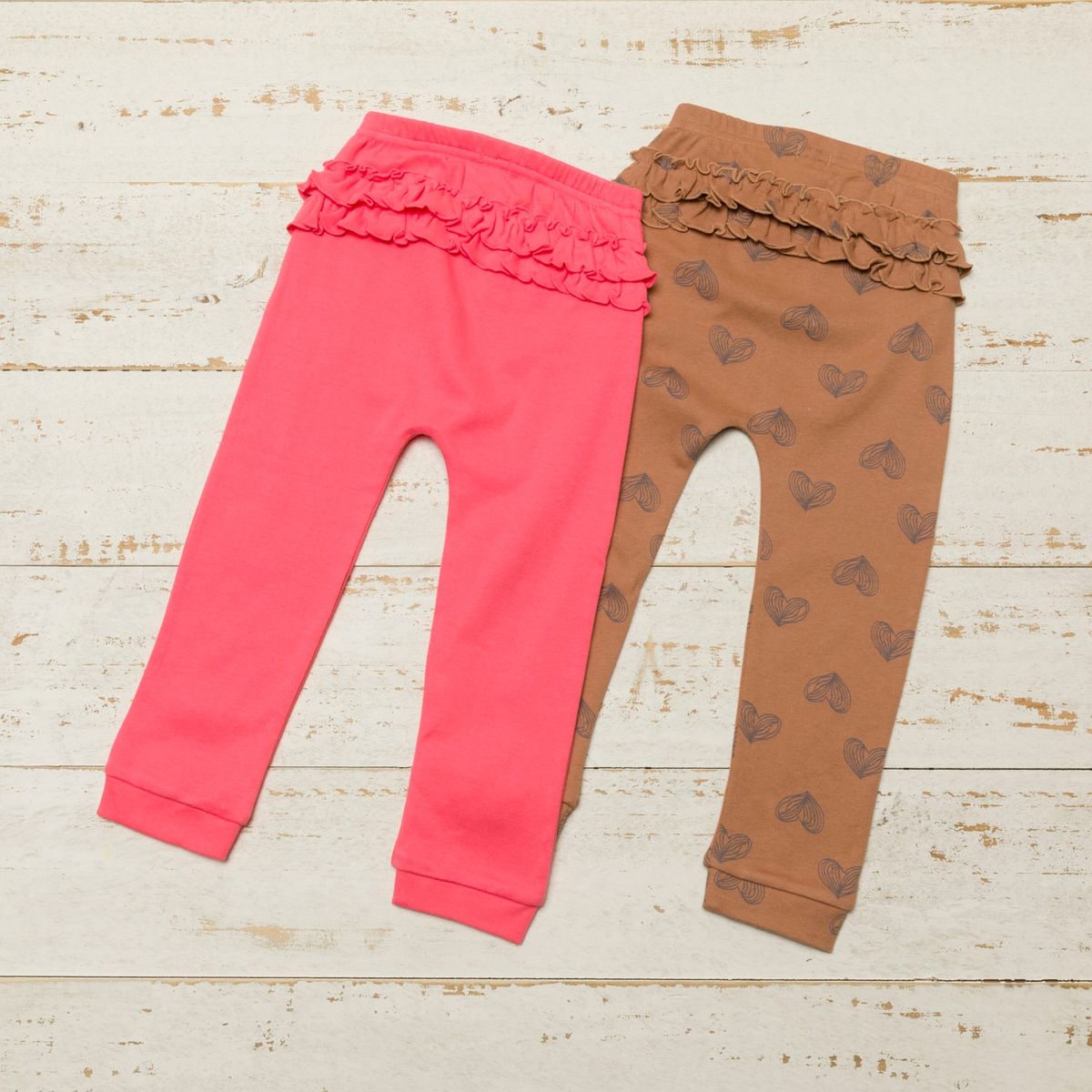 YAMP - Pantalón Pack De 2 Unidades Bebé Niña Algodón Yamp