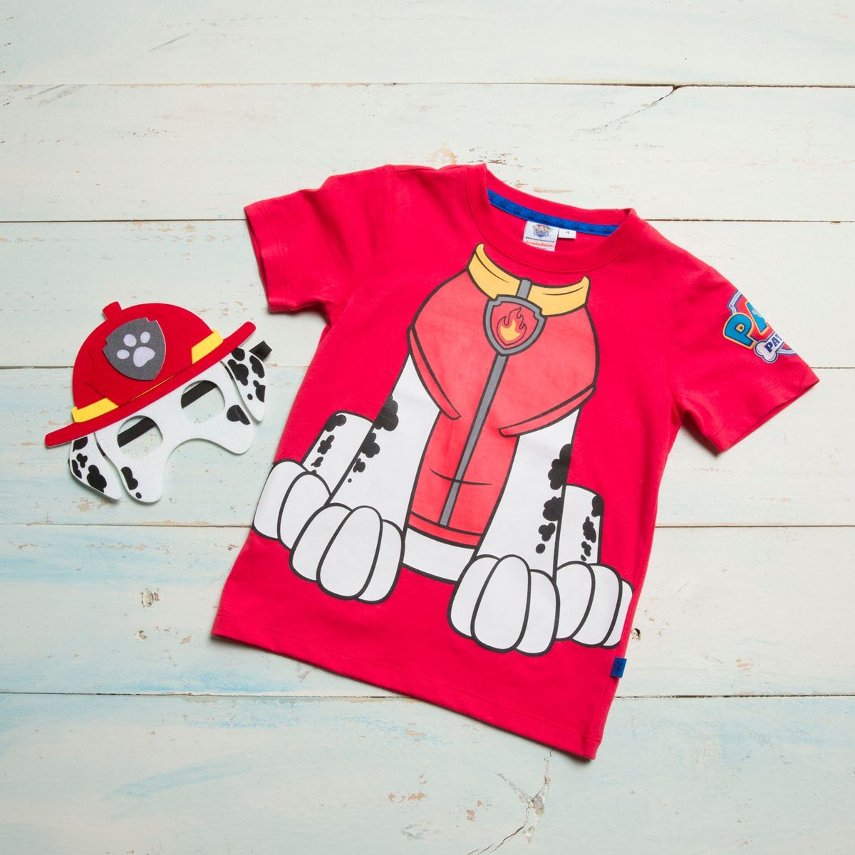 PAW PATROL - Polera Manga Corta Niño Algodón Paw Patrol
