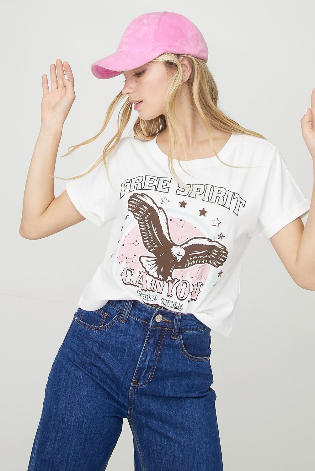 SYBILLA - Polera Manga Corta Mujer Sybilla
