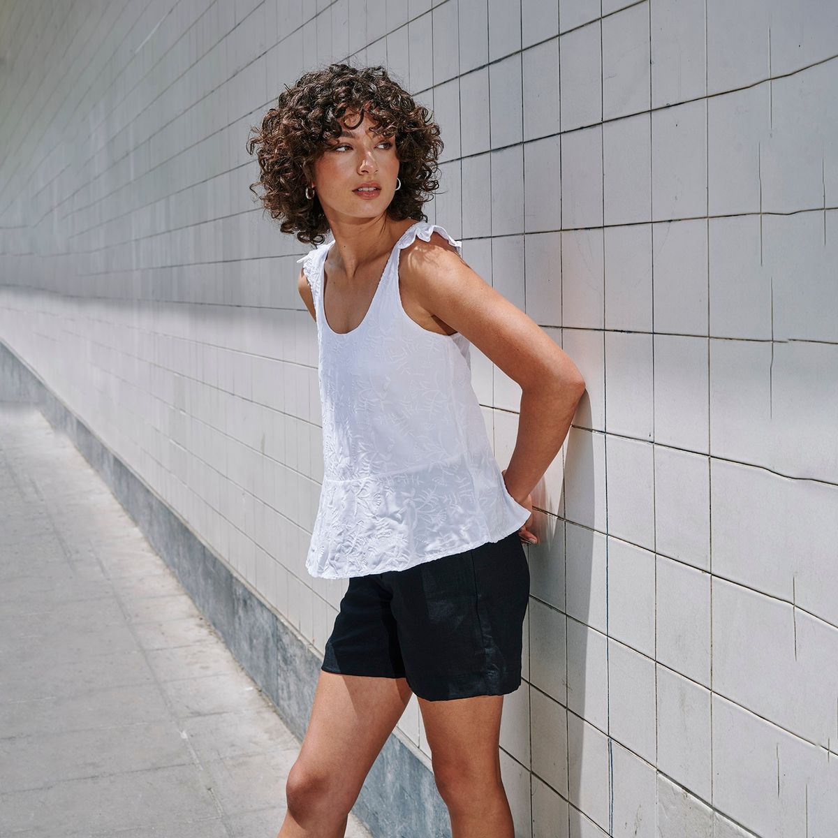 BASEMENT - Basement Blusa Sin Manga  Mujer