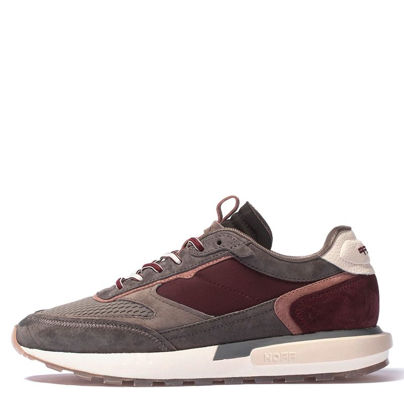 HOFF - Zapatilla Urbana Hombre Cuero Negro Hoff
