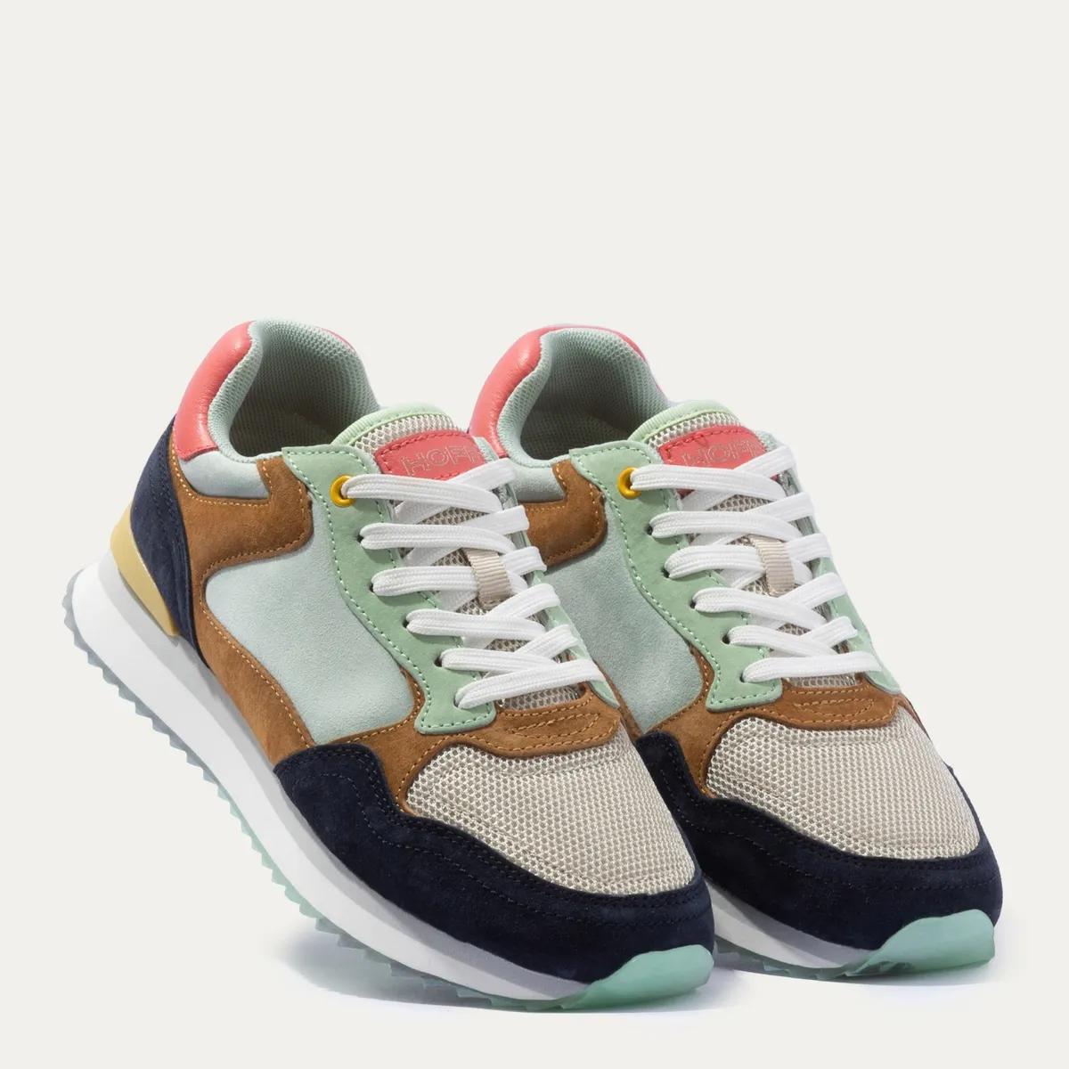 HOFF - Zapatilla Urbana Mujer Cuero Multicolor Hoff