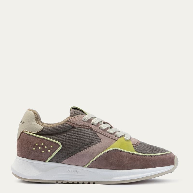 HOFF - Zapatilla Urbana Mujer Cuero Negro Hoff