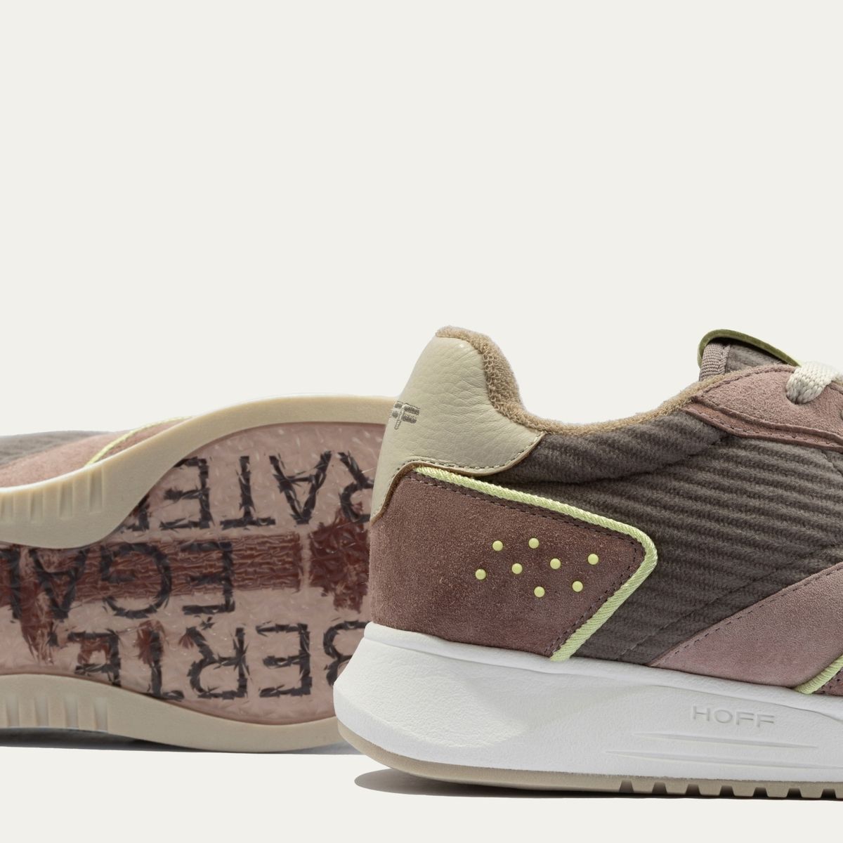 HOFF - Zapatilla Urbana Mujer Cuero Negro Hoff